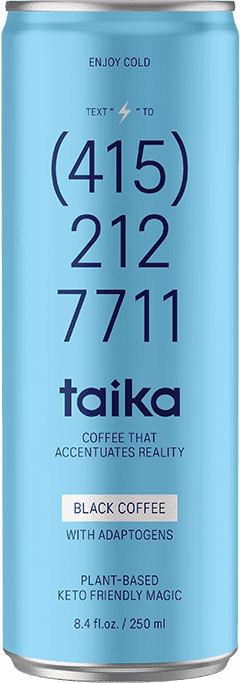 Black coffee can