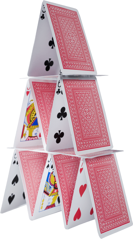 House of playing cards